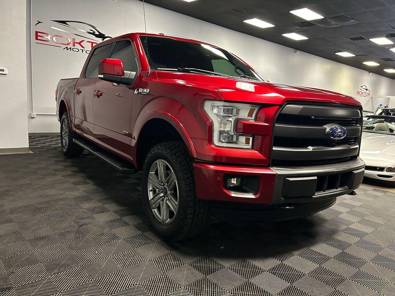 Used 2015 Ford F-150 Lariat 4x4 4dr SuperCrew 5.5 ft. SB For Sale (Sold ...