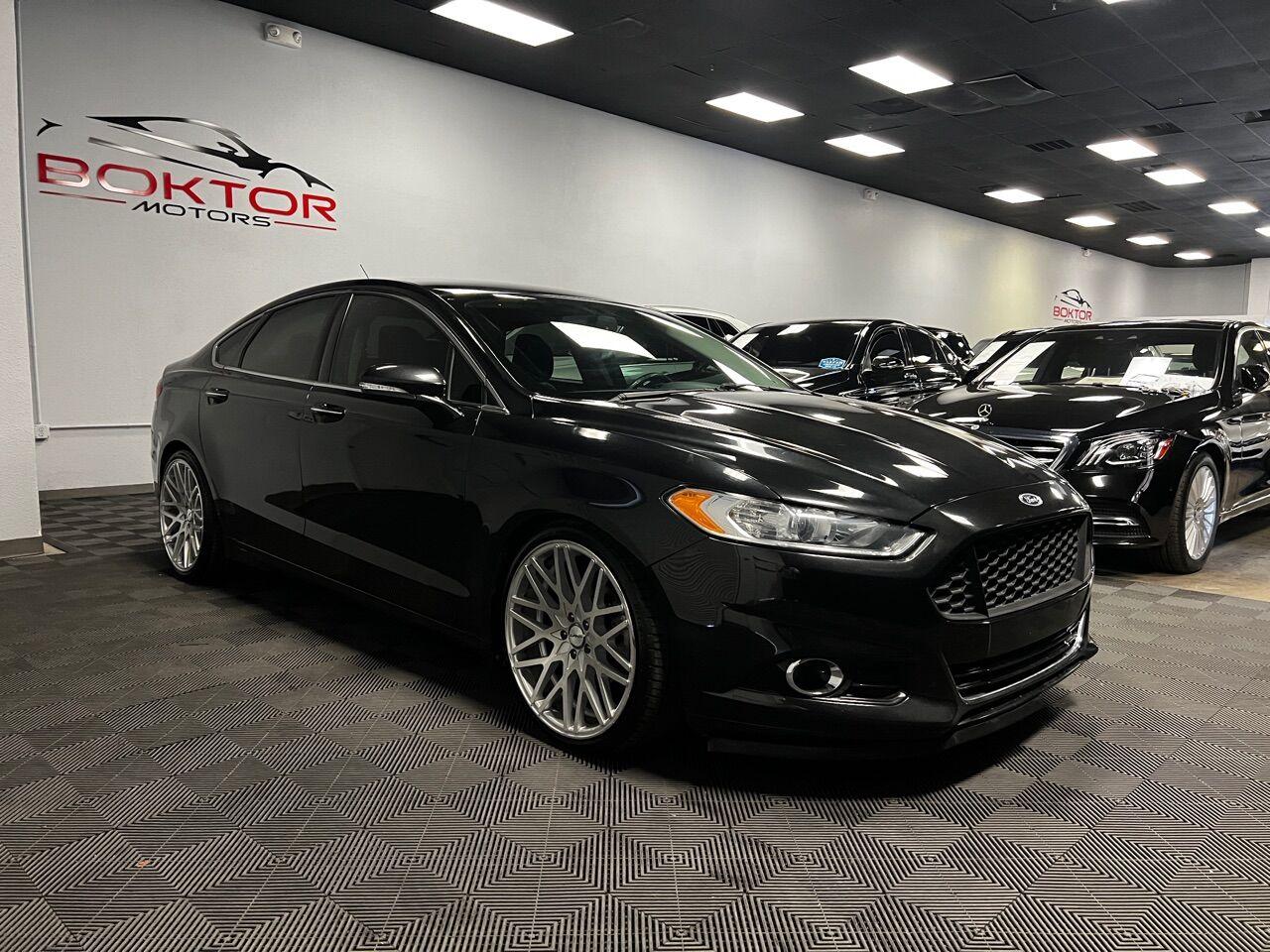 Used 2014 Ford Fusion Titanium 4dr Sedan For Sale (Sold) Boktor